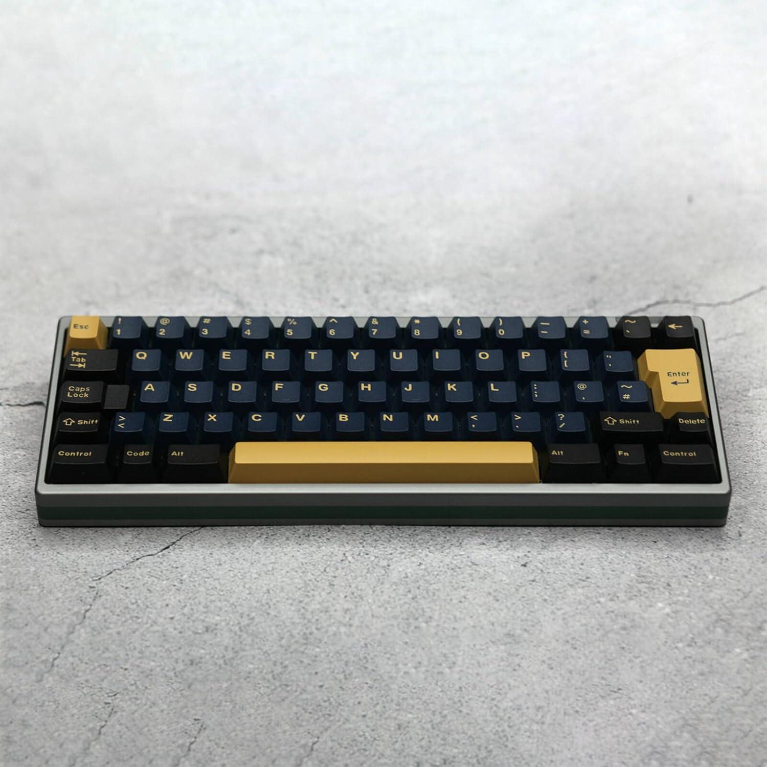 Juego de Teclas Mecánicas Hyekit 171 Teclas ABS Azul Samurai