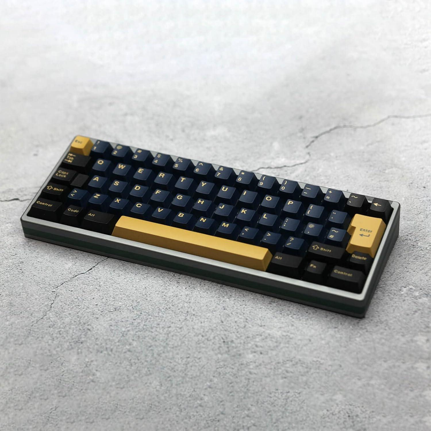 Juego de Teclas Mecánicas Hyekit 171 Teclas ABS Azul Samurai