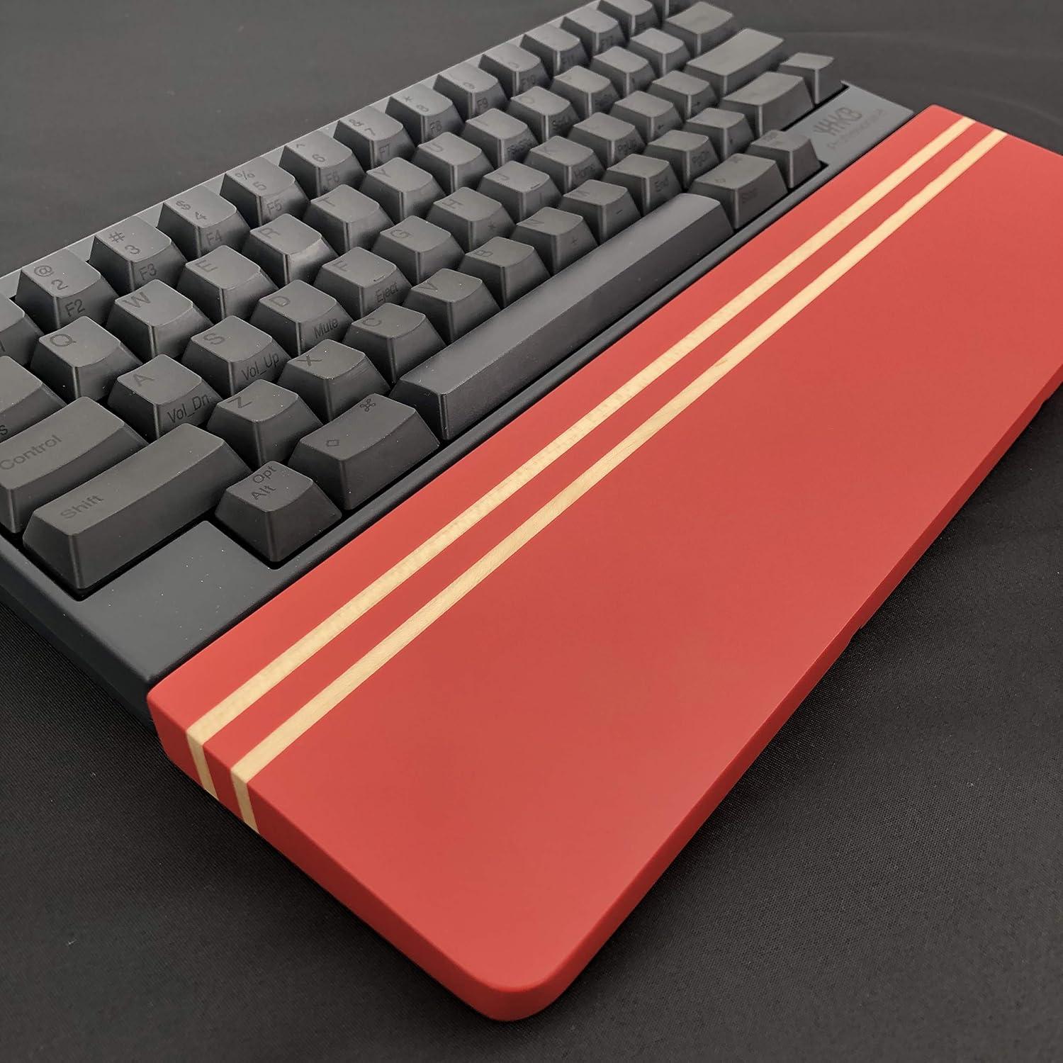 Reposamuñecas de Madera para Teclado HHKB - PFU Ltd. Rojo