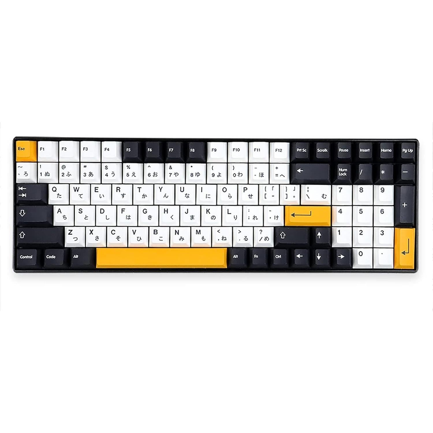 Teclas PBT Japonesas 133 Teclas Gliging Cherry Perfil