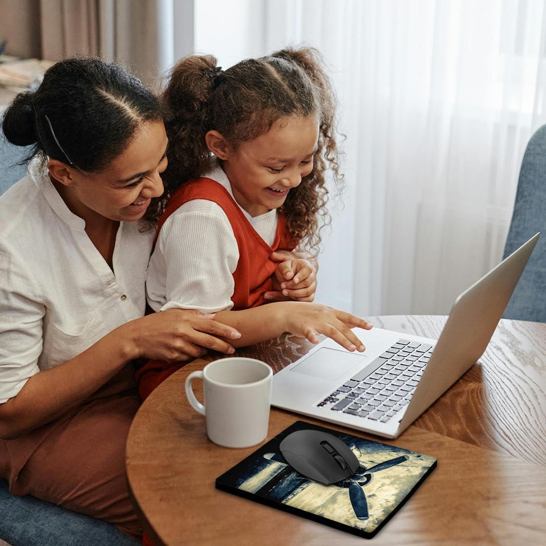 Alfombrilla de Ratón 3dRose Hélice de Aviación 20x20cm