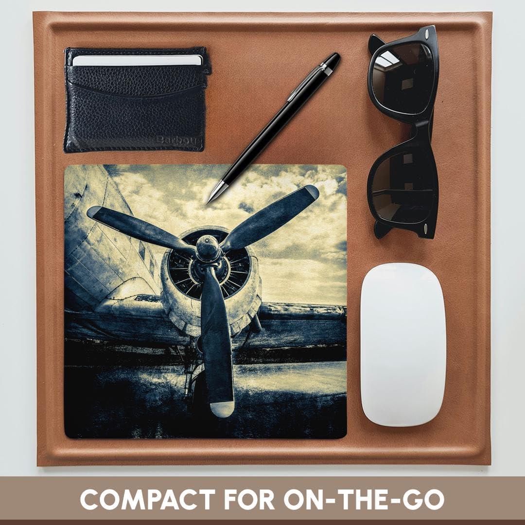 Alfombrilla de Ratón 3dRose Hélice de Aviación 20x20cm