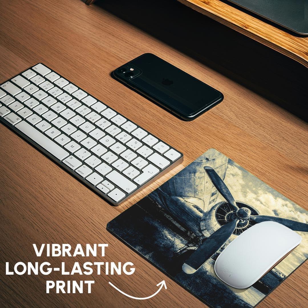 Alfombrilla de Ratón 3dRose Hélice de Aviación 20x20cm