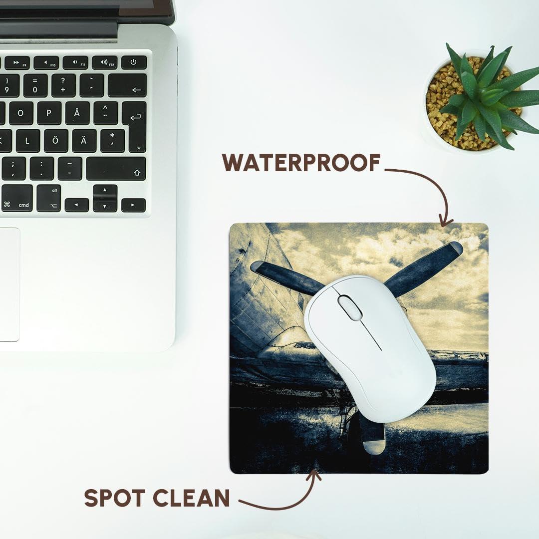 Alfombrilla de Ratón 3dRose Hélice de Aviación 20x20cm