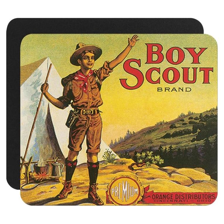 Alfombrilla de Ratón Antideslizante Boy Scout 23.5x19.7cm