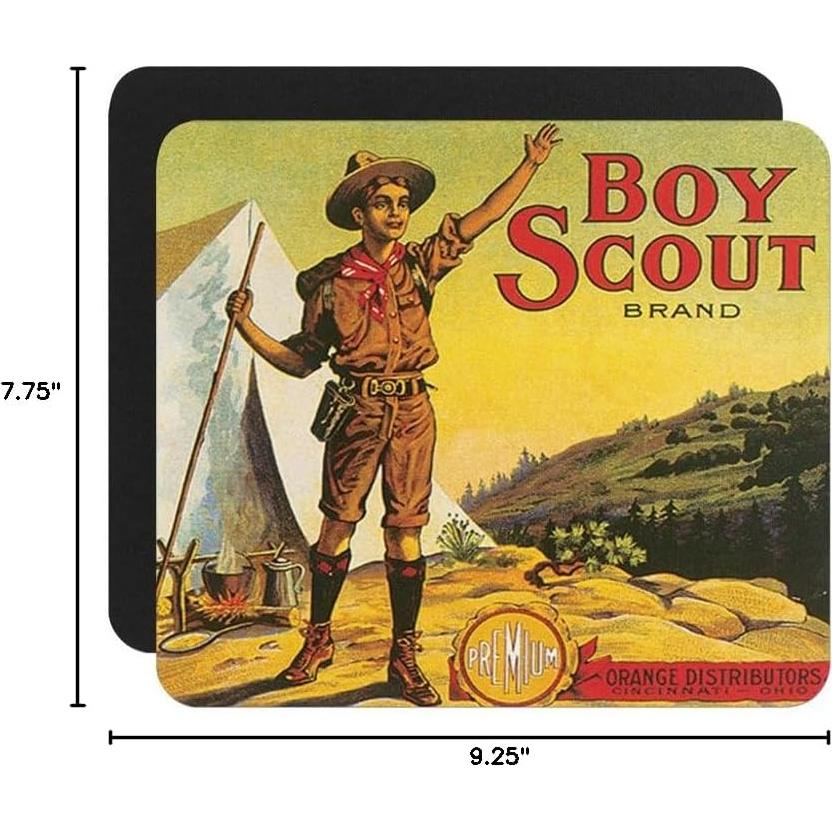 Alfombrilla de Ratón Antideslizante Boy Scout 23.5x19.7cm