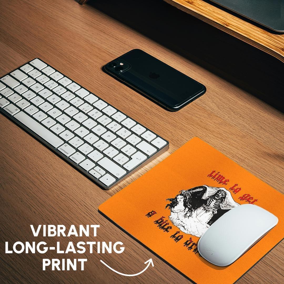 Alfombrilla para Ratón 3dRose Esqueleto Vampiro Halloween 20.32 cm