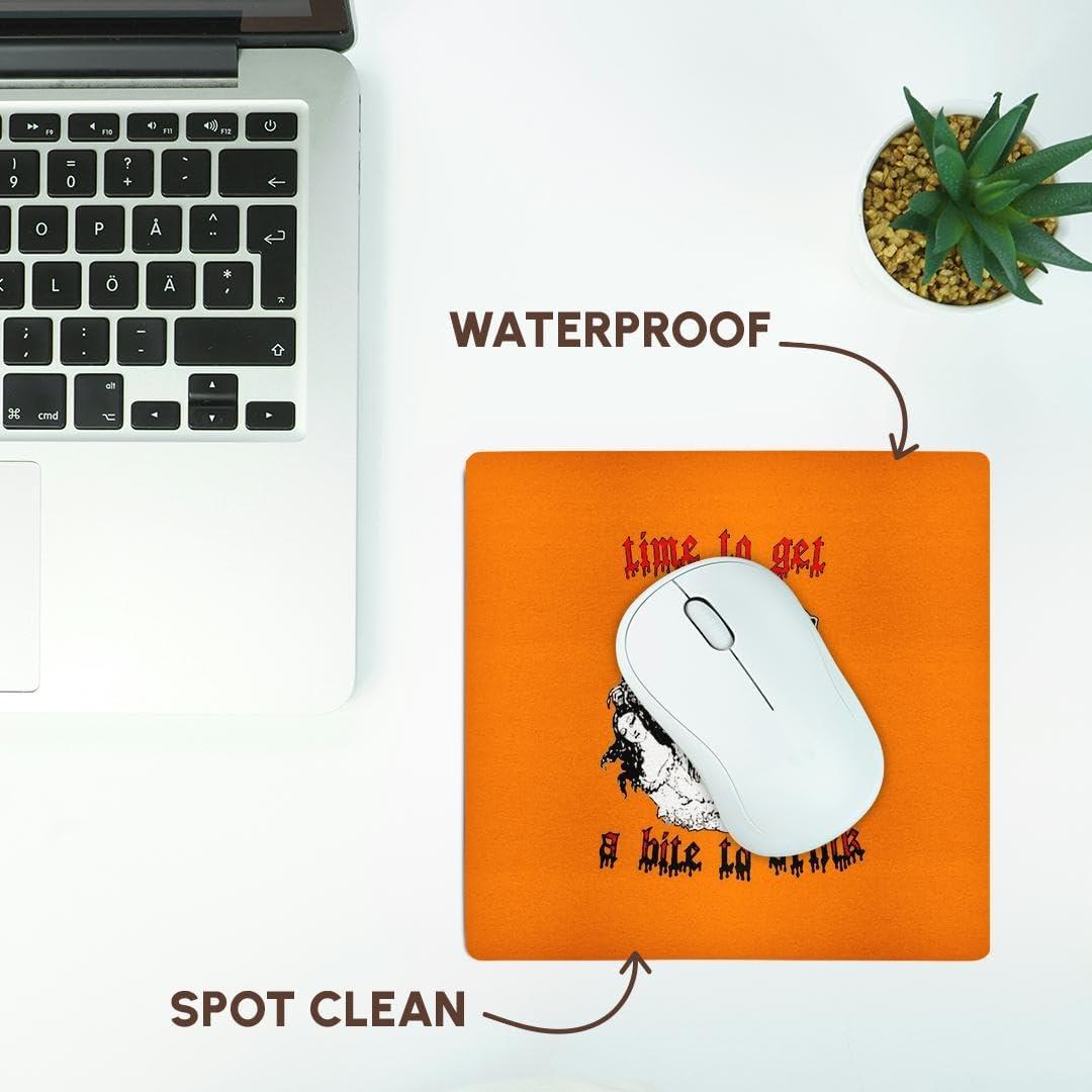 Alfombrilla para Ratón 3dRose Esqueleto Vampiro Halloween 20.32 cm