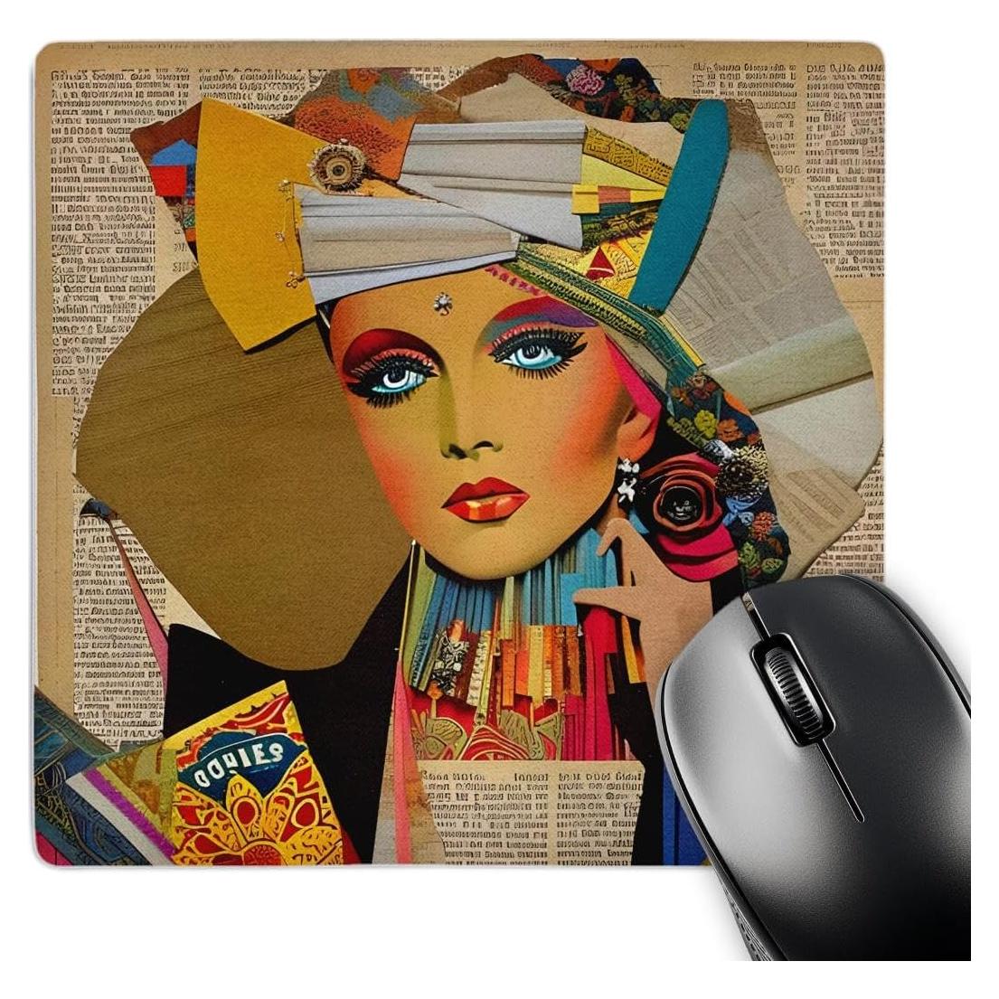 Alfombrilla para Ratón 3dRose Vintage Colorido 20x20 cm