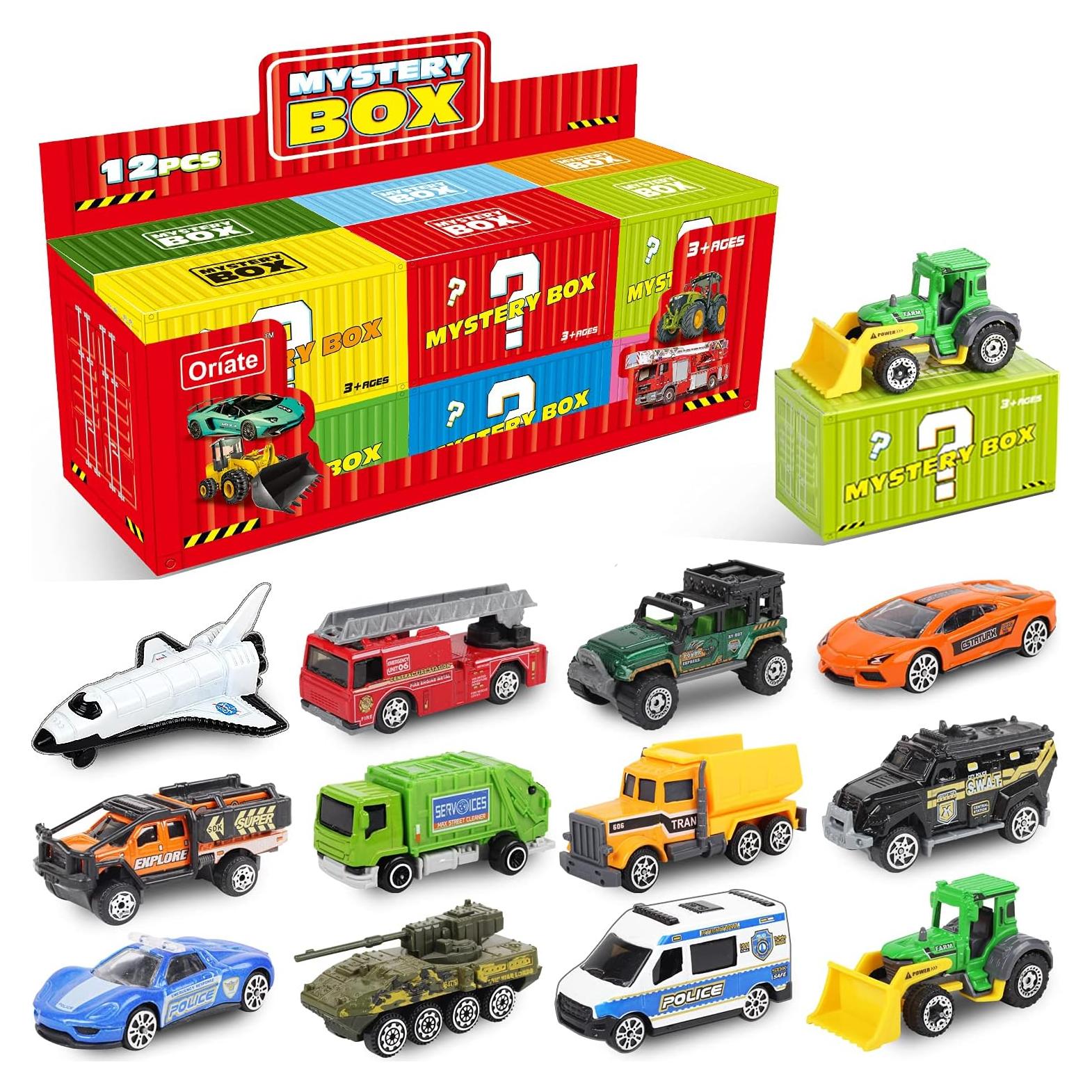 Conjunto de Coches de Juguete Diecast Oriate 12 Temas 1:64