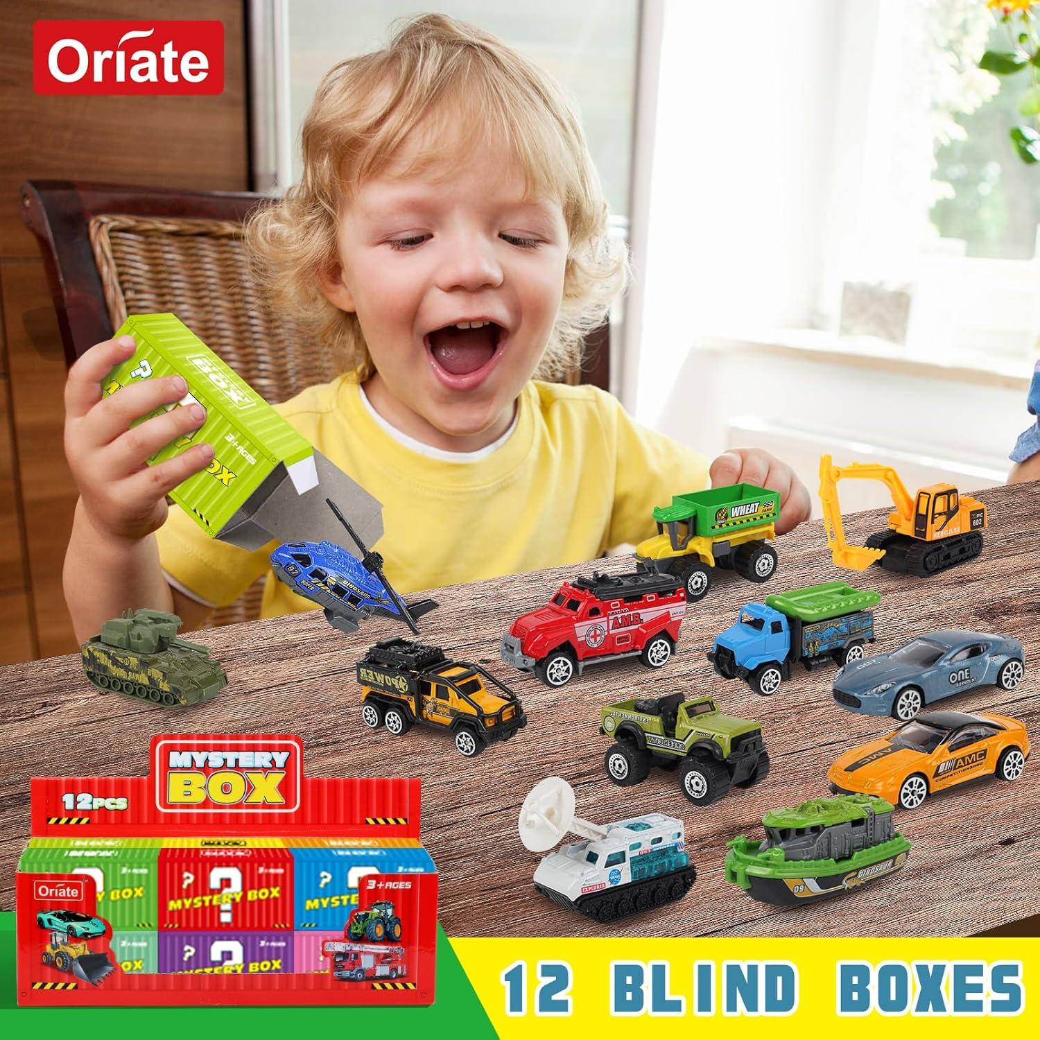 Conjunto de Coches de Juguete Diecast Oriate 12 Temas 1:64