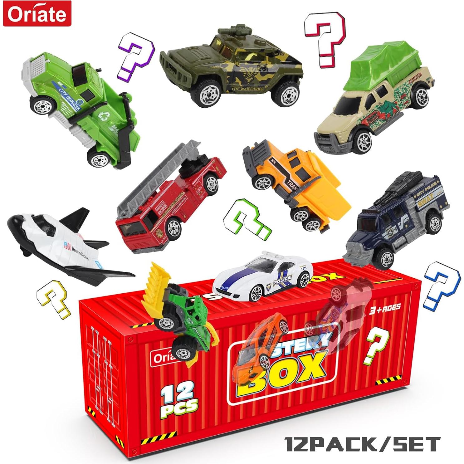 Conjunto de Coches de Juguete Diecast Oriate 12 Temas 1:64