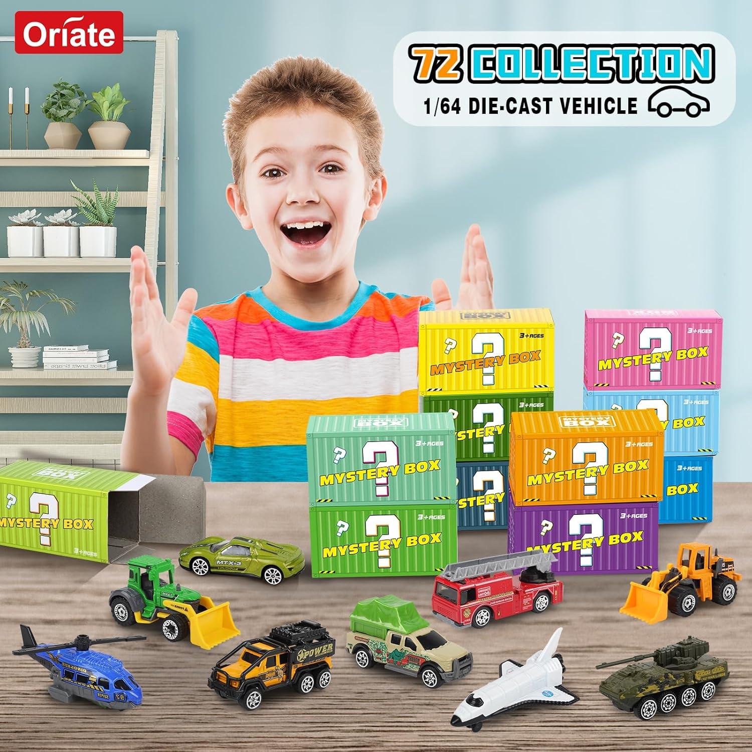 Conjunto de Coches de Juguete Diecast Oriate 12 Temas 1:64