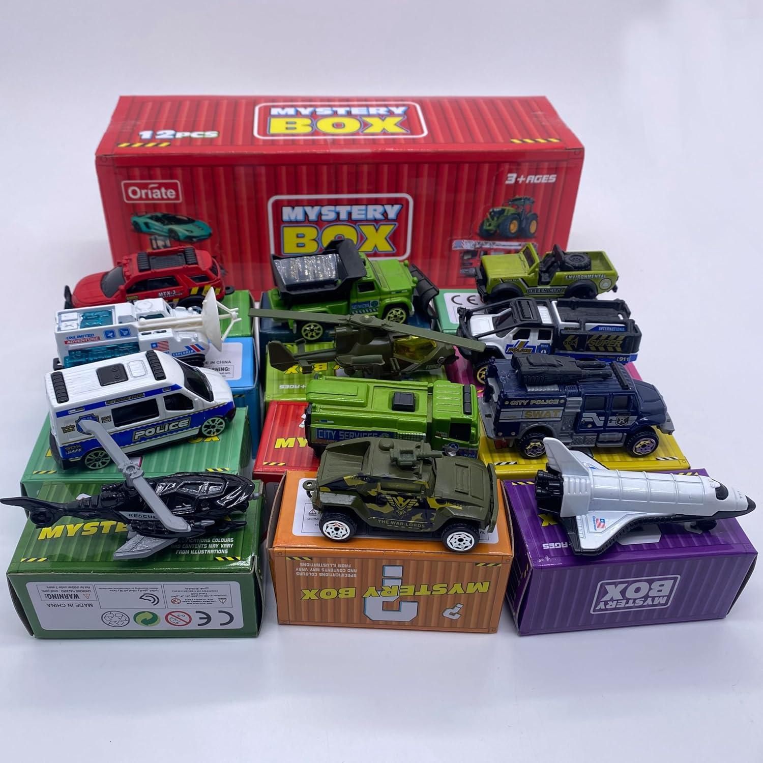 Conjunto de Coches de Juguete Diecast Oriate 12 Temas 1:64