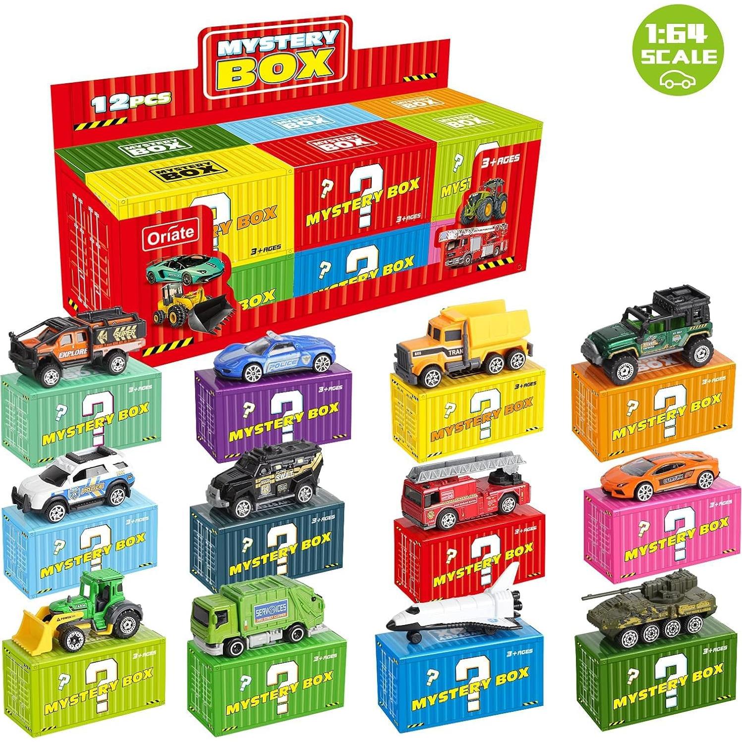 Conjunto de Coches de Juguete Diecast Oriate 12 Temas 1:64