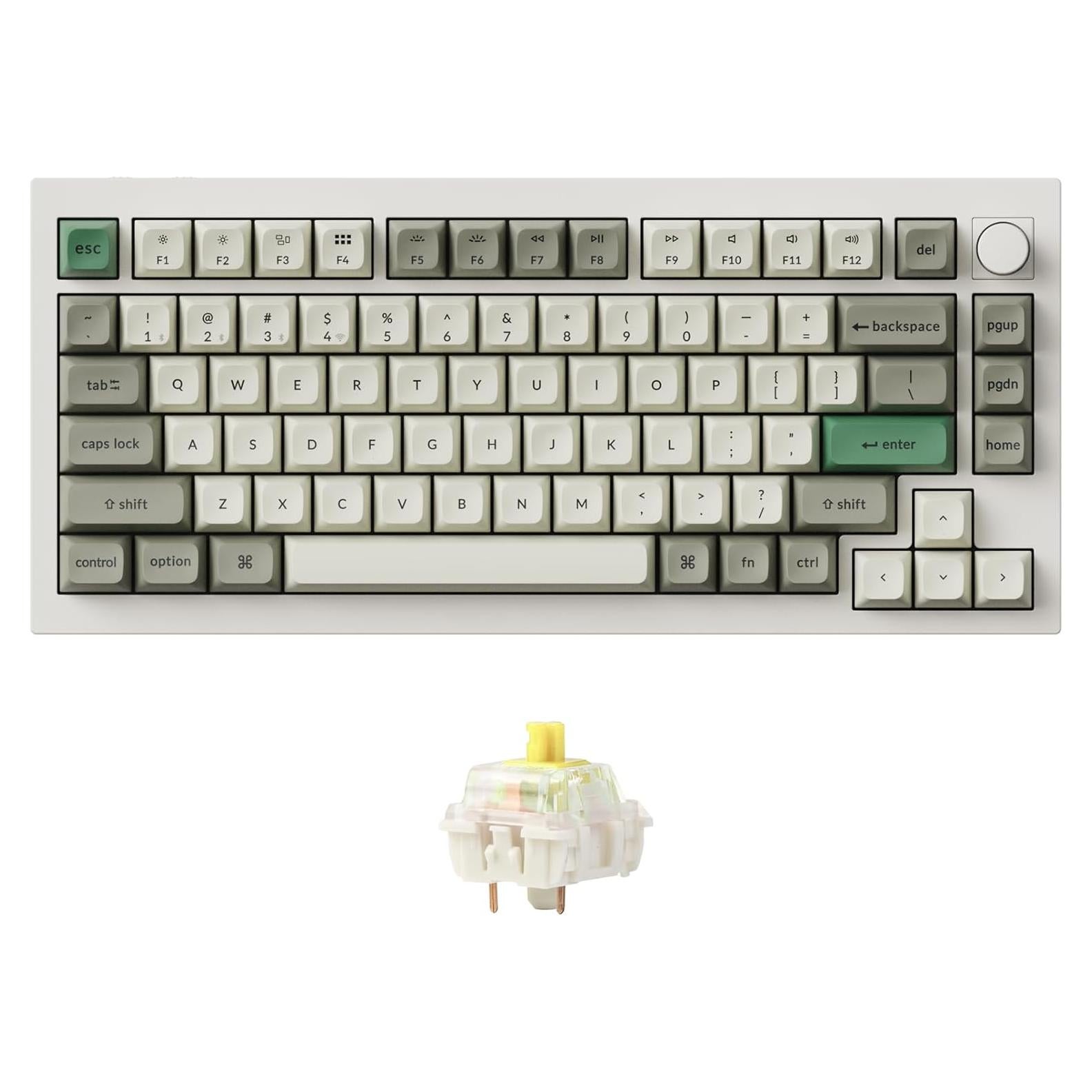 Teclado Mecánico Inalámbrico Keychron Q1 Max RGB 2.4GHz