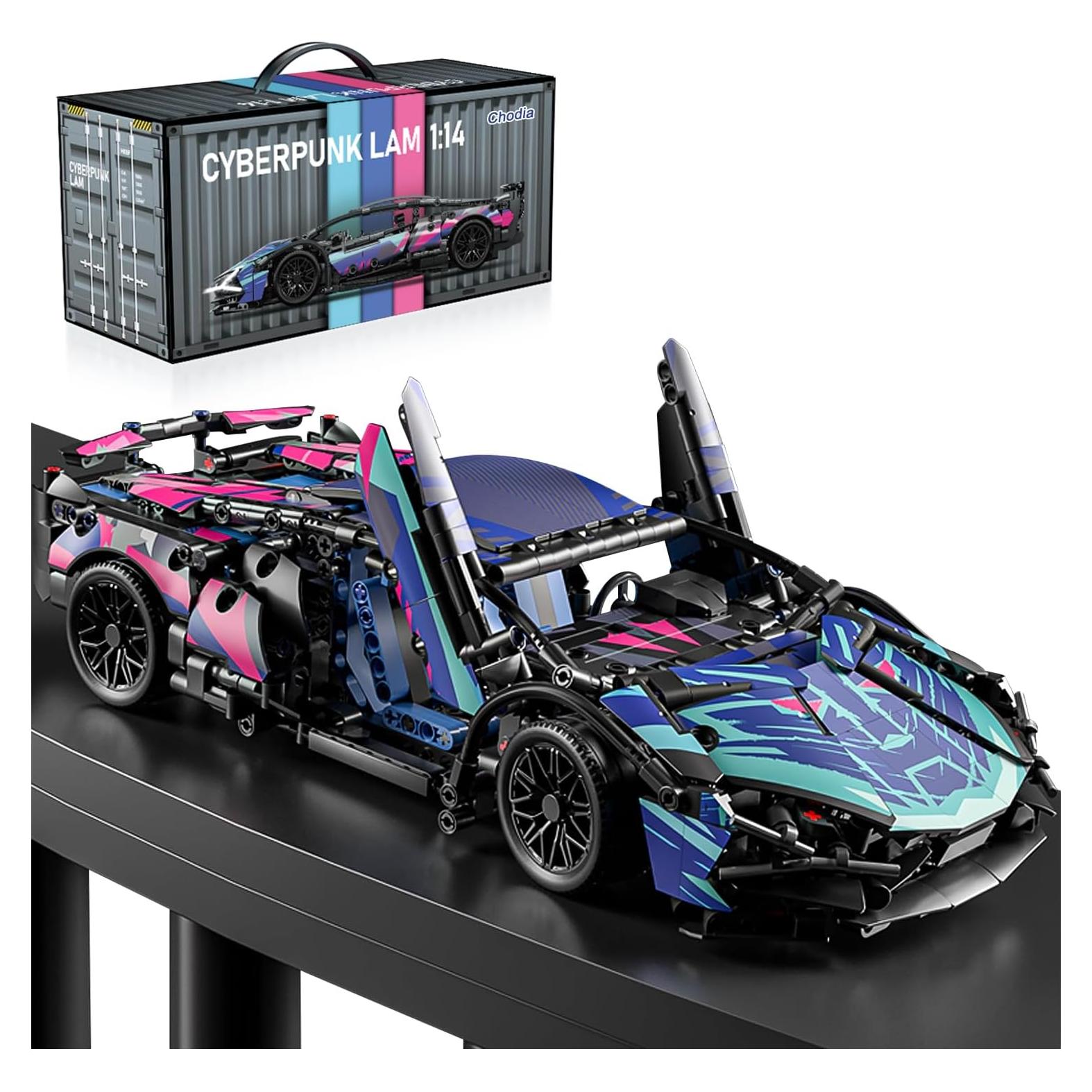 Conjunto de Bloques de Construcción Chodia Superauto 1:14 1314 PCS