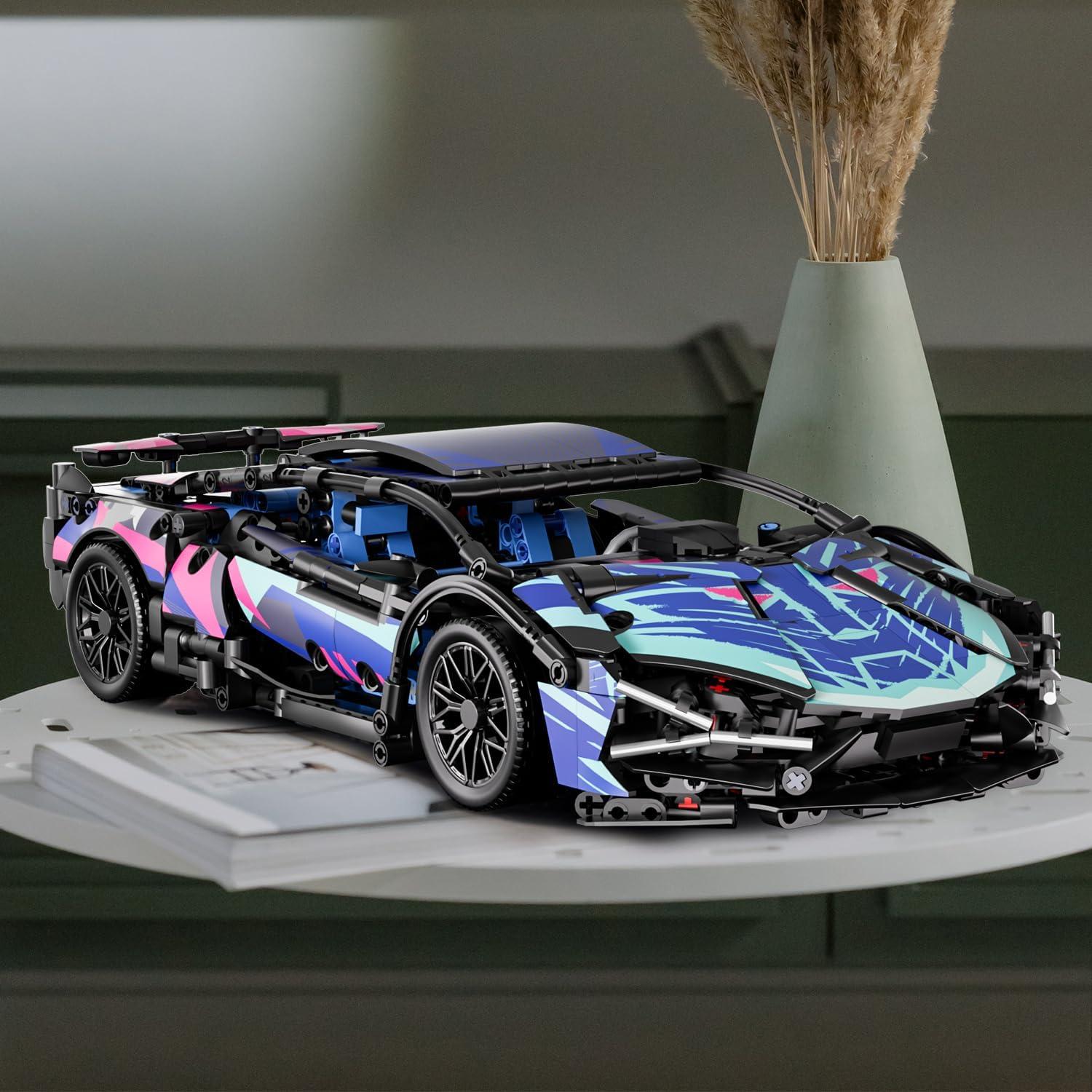 Conjunto de Bloques de Construcción Chodia Superauto 1:14 1314 PCS