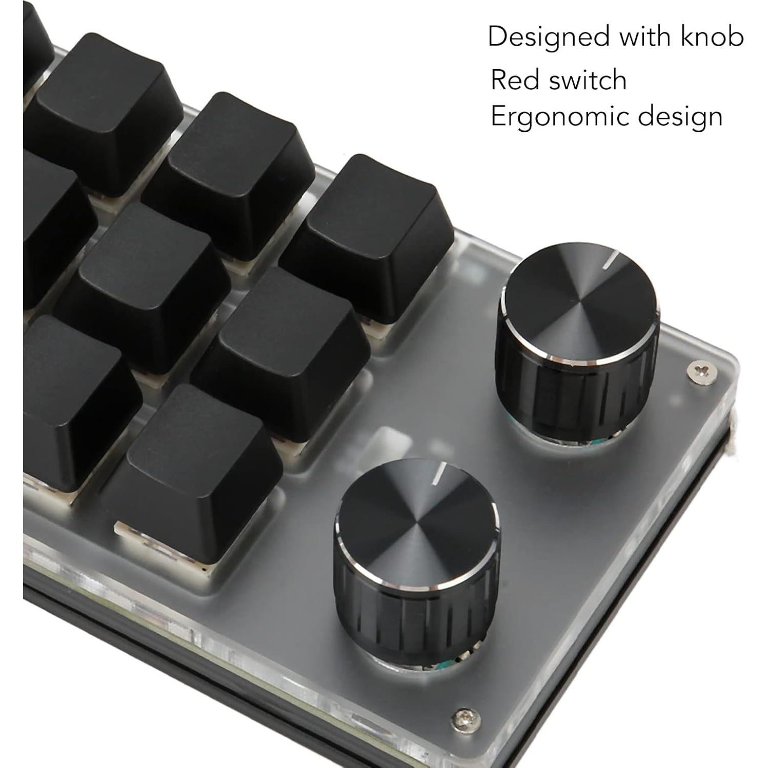 Mini Teclado Mecánico Programable EBTOOLS 12 Teclas USB BT