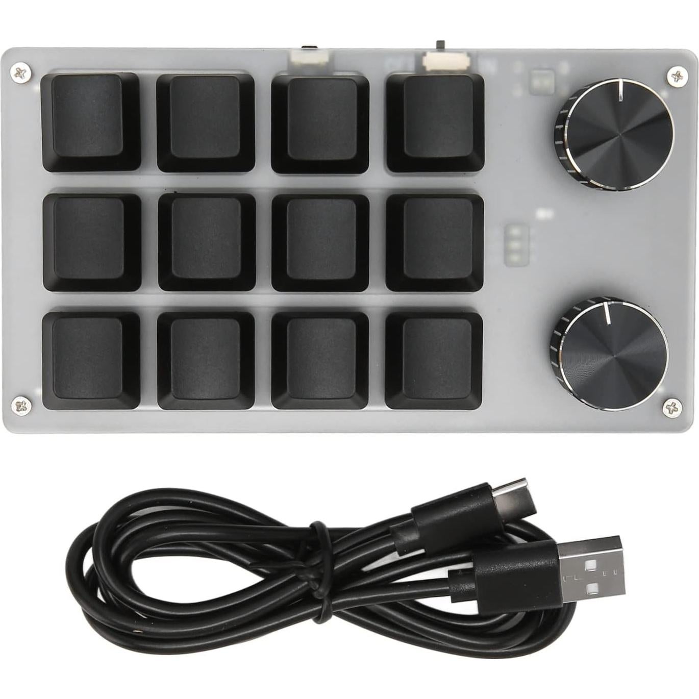 Mini Teclado Mecánico Programable EBTOOLS 12 Teclas USB BT