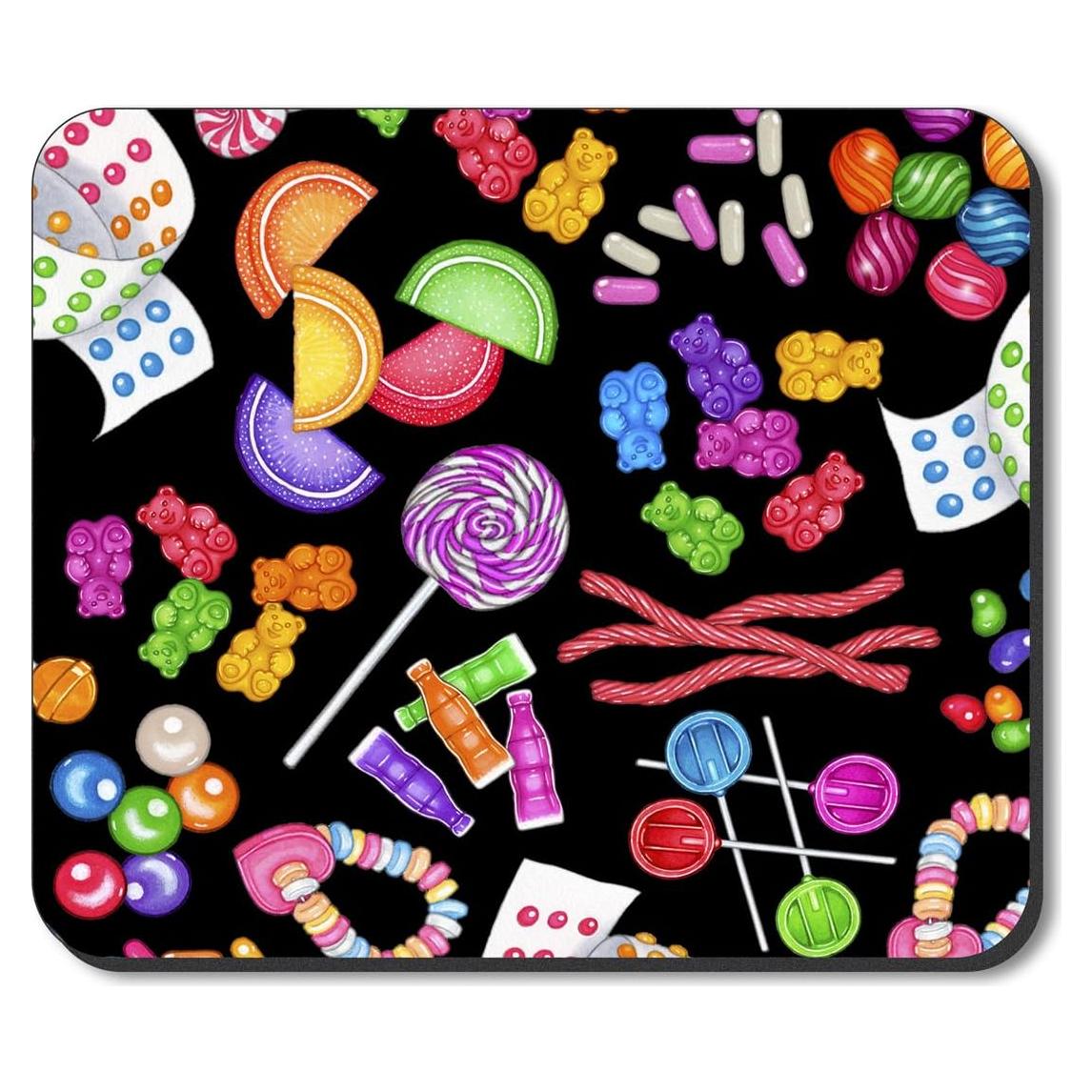 Alfombrilla de Ratón Art Plates Caramelo Vintage 23.5x19.7 cm