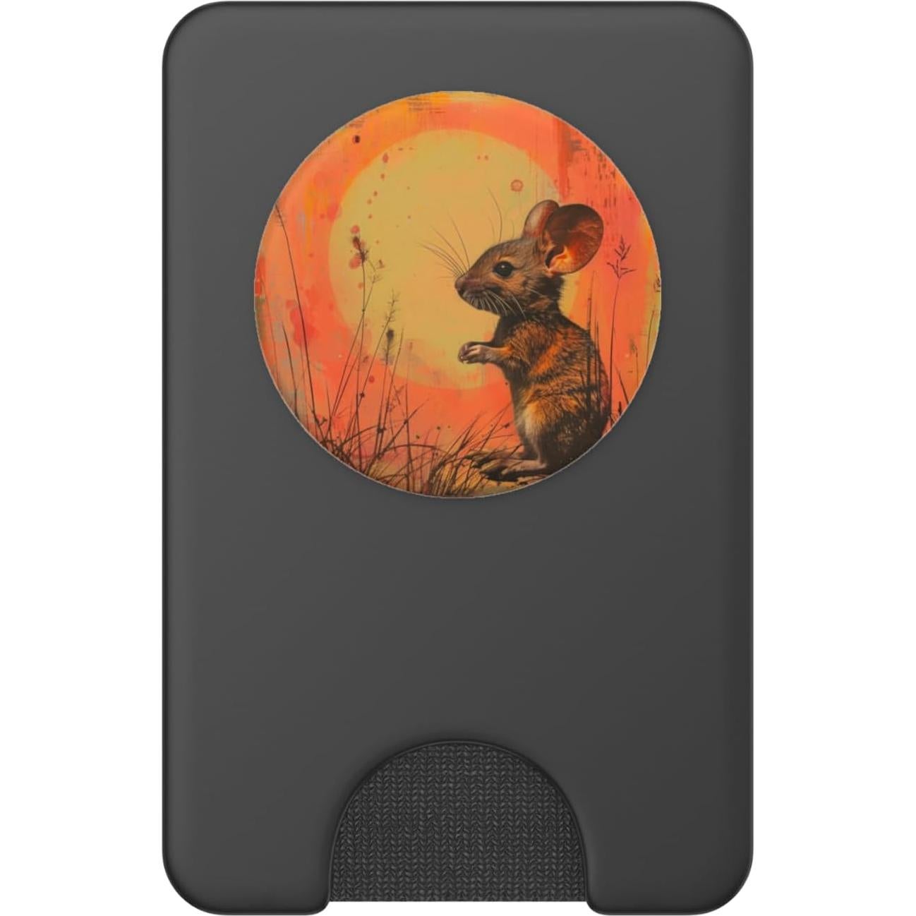 Carcasa PopSockets PopWallet Vintage Sunset MagSafe Negro