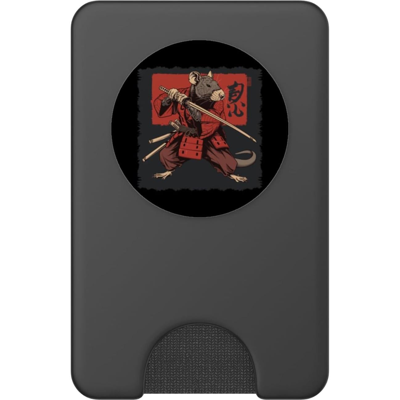 PopWallet Magnético PopSockets Samurai Ukiyo-e Negro