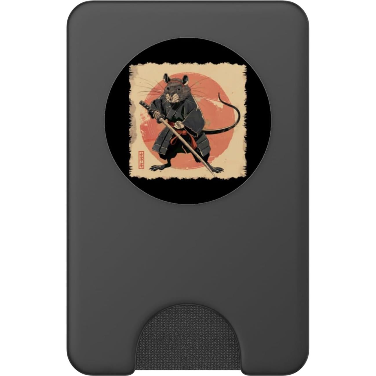 PopWallet Magnético PopSockets Samurai Ukiyo-e Negro