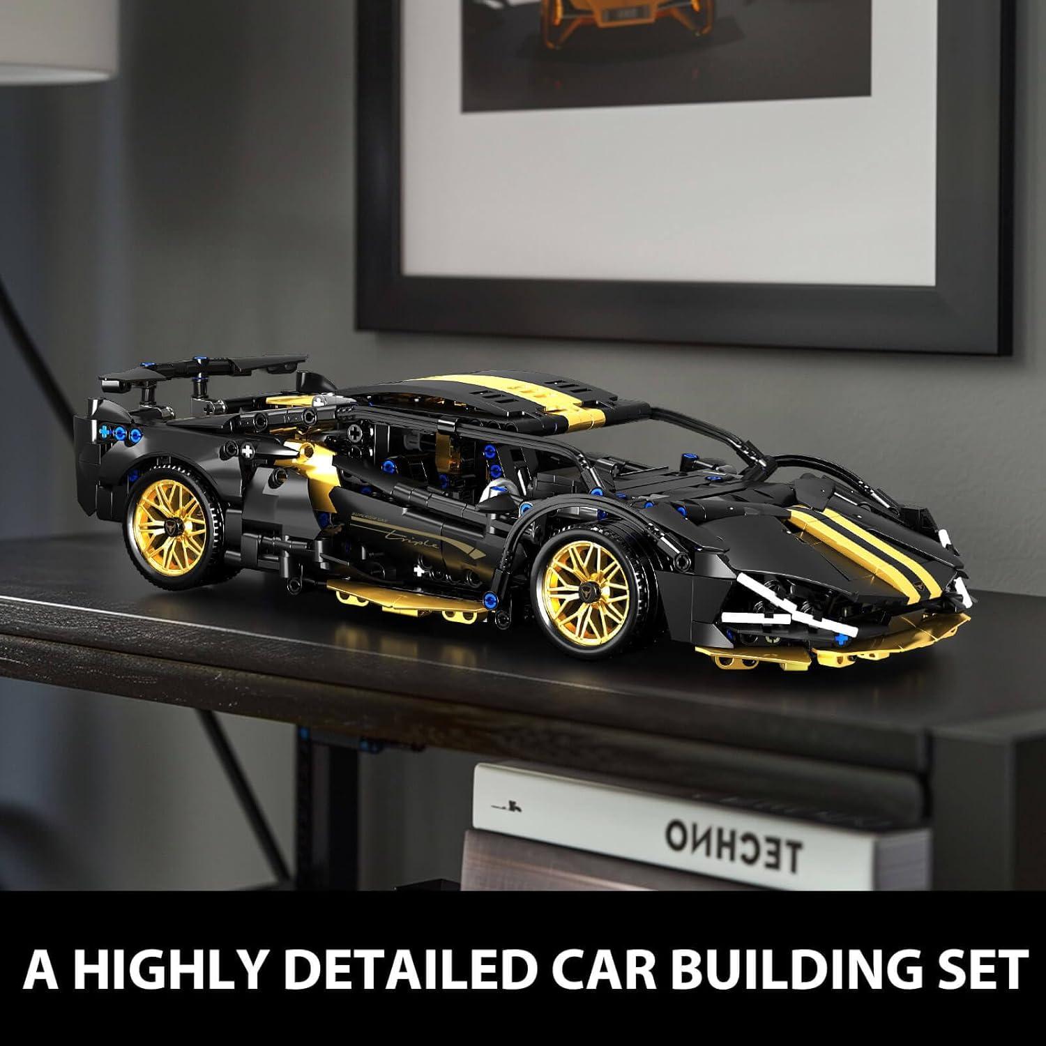 Conjunto de Construcción de Coches de Carreras GEVINST 1:14 (1309 PCS)