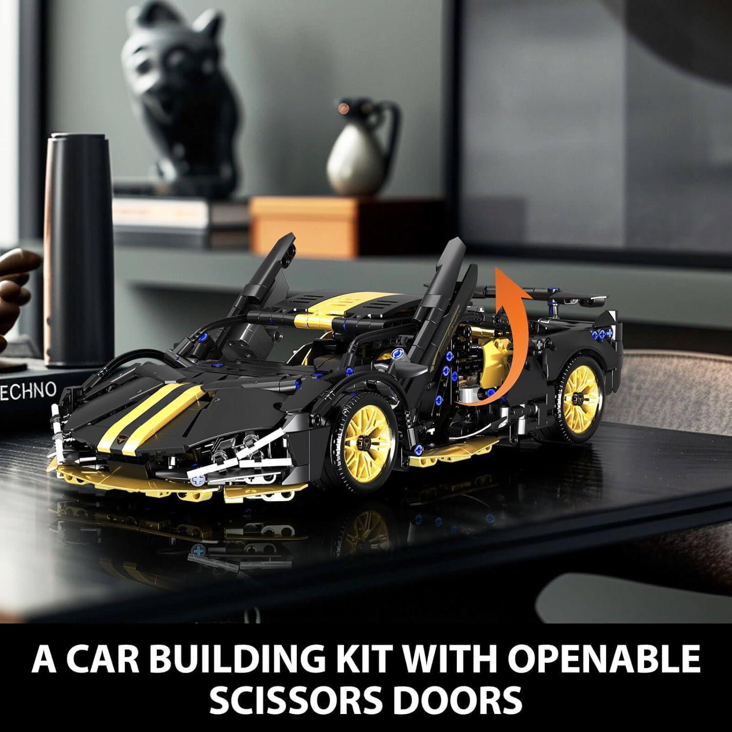 Conjunto de Construcción de Coches de Carreras GEVINST 1:14 (1309 PCS)