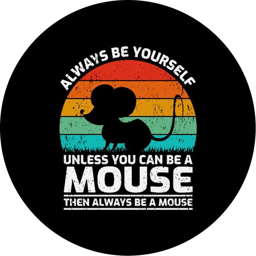 PopSockets Soporte Intercambiable Ratón Retro Vintage