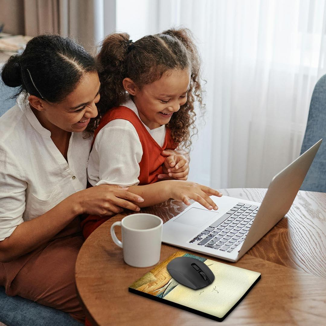 Alfombrilla para Ratón 3dRose Vintage Pájaro Least Tern 20.32cm