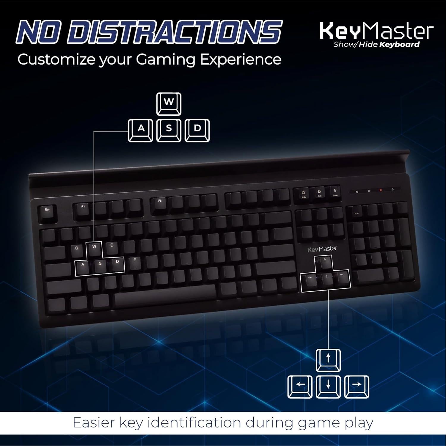Teclado Mecánico KeyMaster 2.1 con Iluminación LED Personalizada