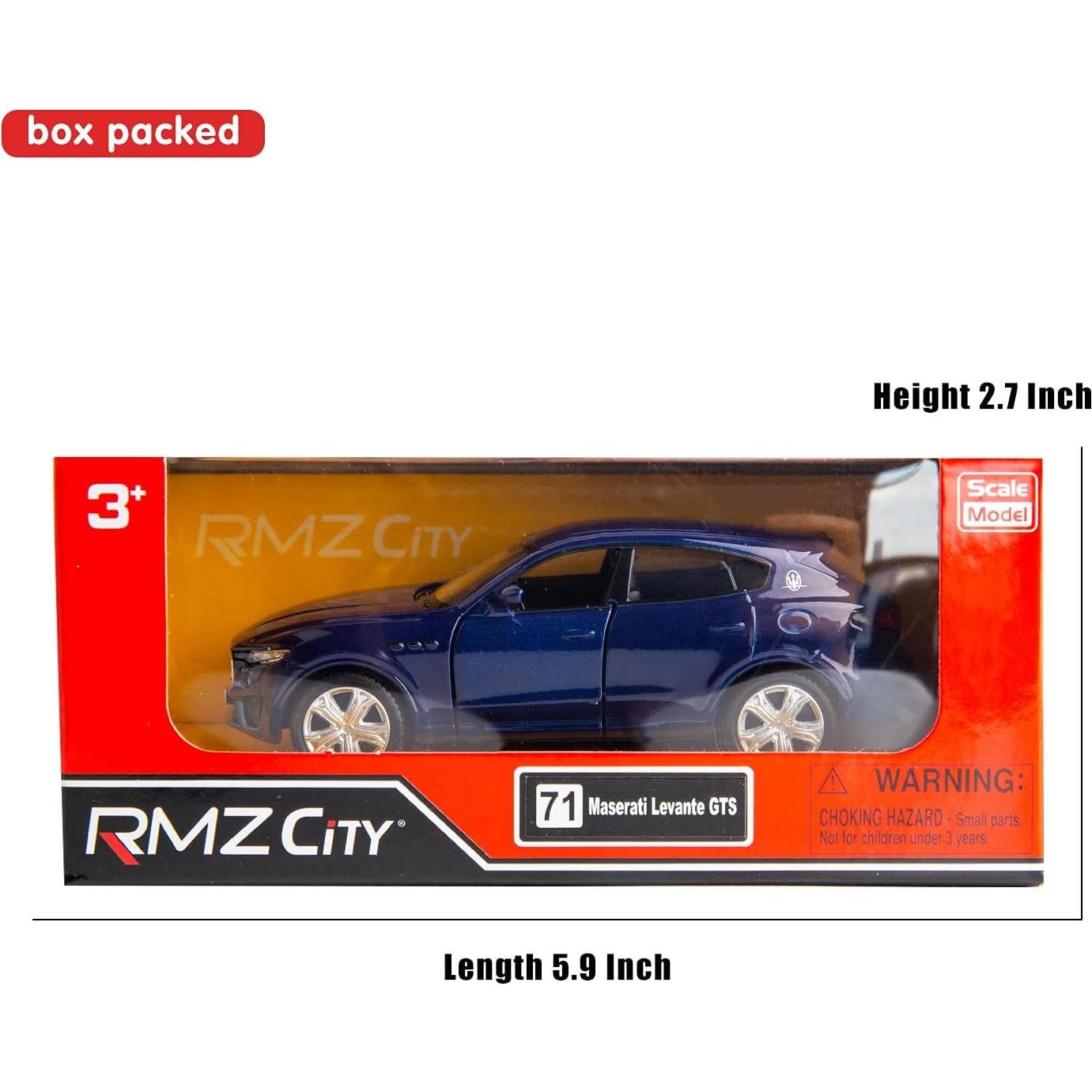 Coche de Juguete Maserati Levante 1:36 Azul RMZ City