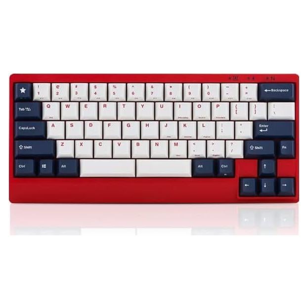 Teclado Mecánico Leopold FC650MDS 65% Cherry MX Rojo Silencioso
