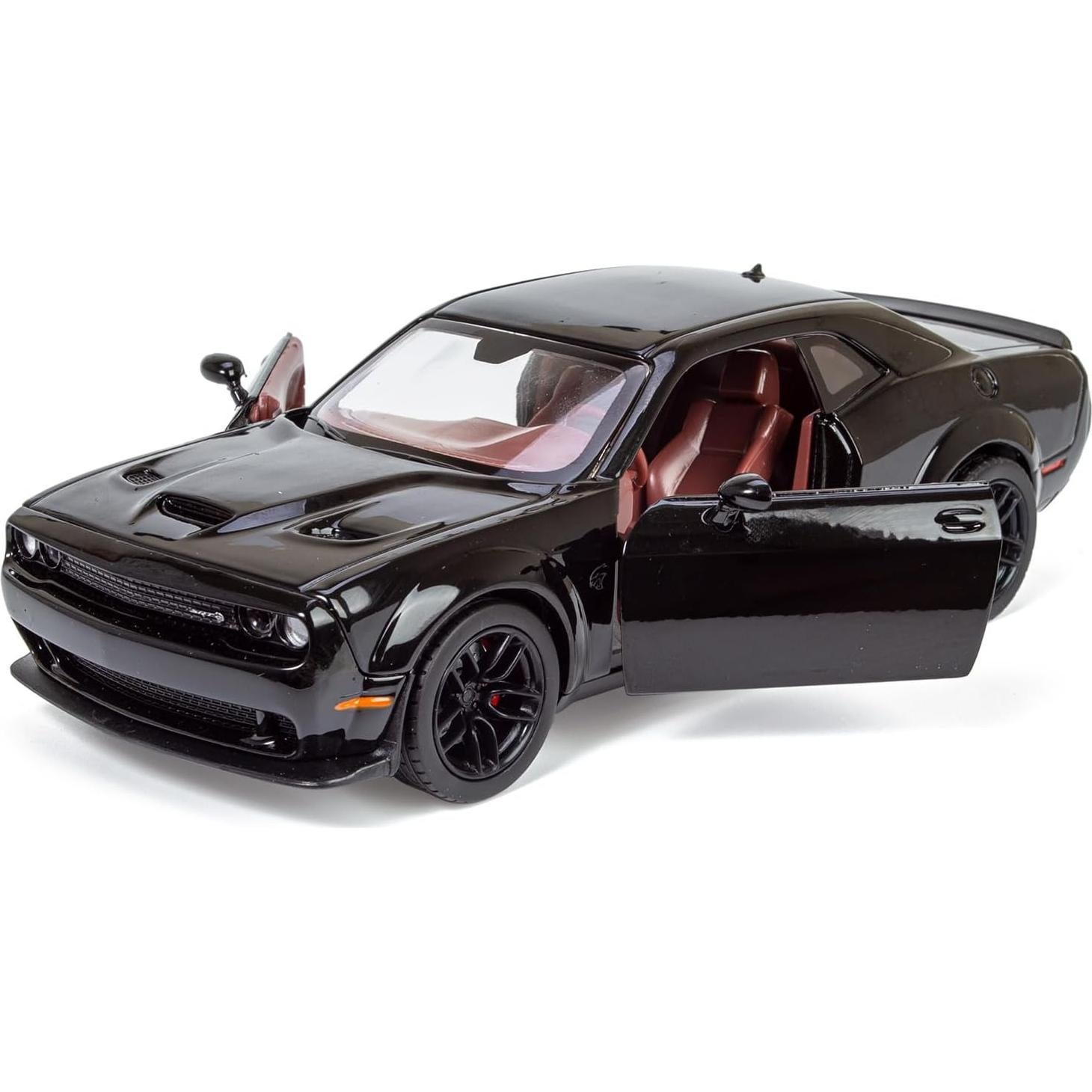 Modelo Diecast 1/24 Dodge Challenger SRT Hellcat Motormax