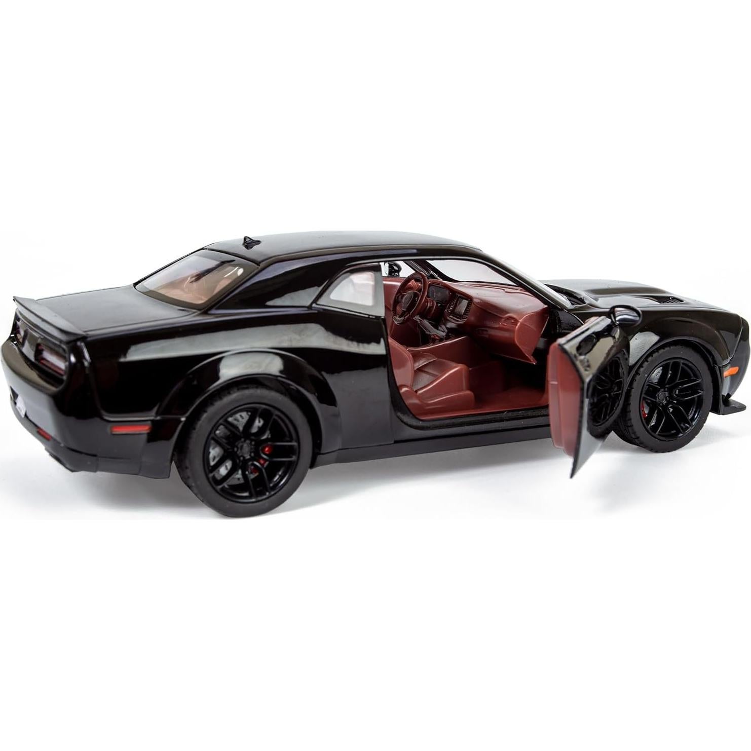 Modelo Diecast 1/24 Dodge Challenger SRT Hellcat Motormax