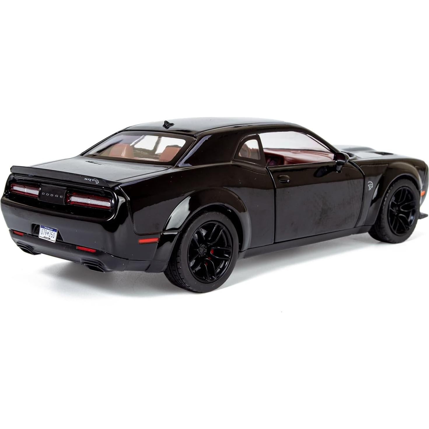 Modelo Diecast 1/24 Dodge Challenger SRT Hellcat Motormax