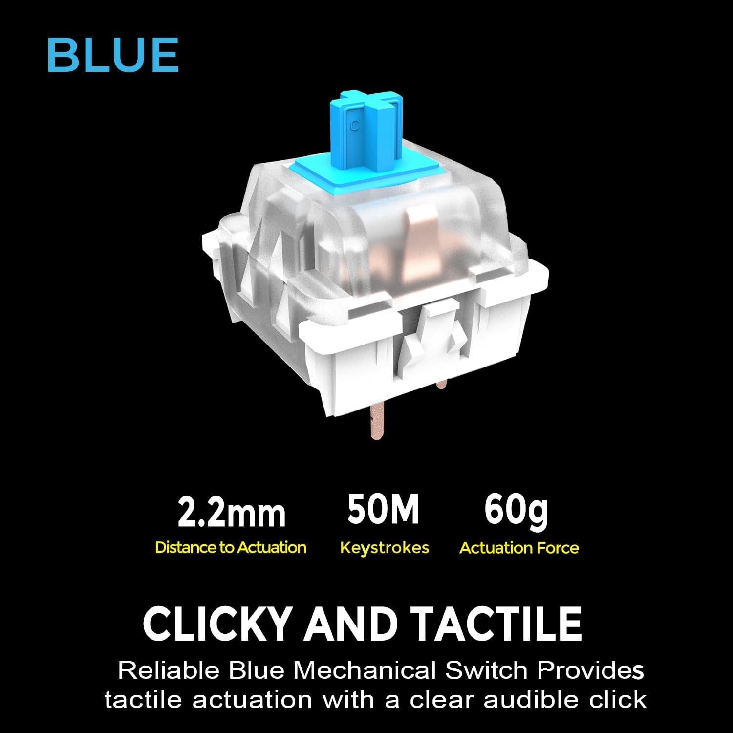 Teclado Mecánico Adesso EasyTouch 670 USB Multi-OS