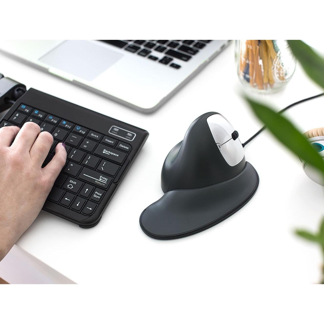 Mouse Semi-Vertical Goldtouch KOV-GSV-RM Con Cable Mediano