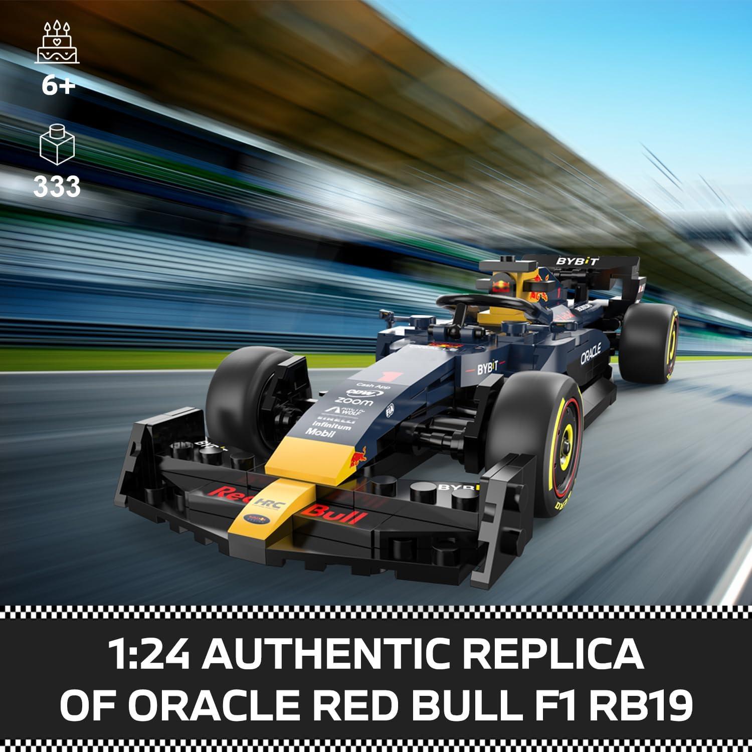 Modelo de Coche de Carreras RedBull F1 RB19 333 Piezas