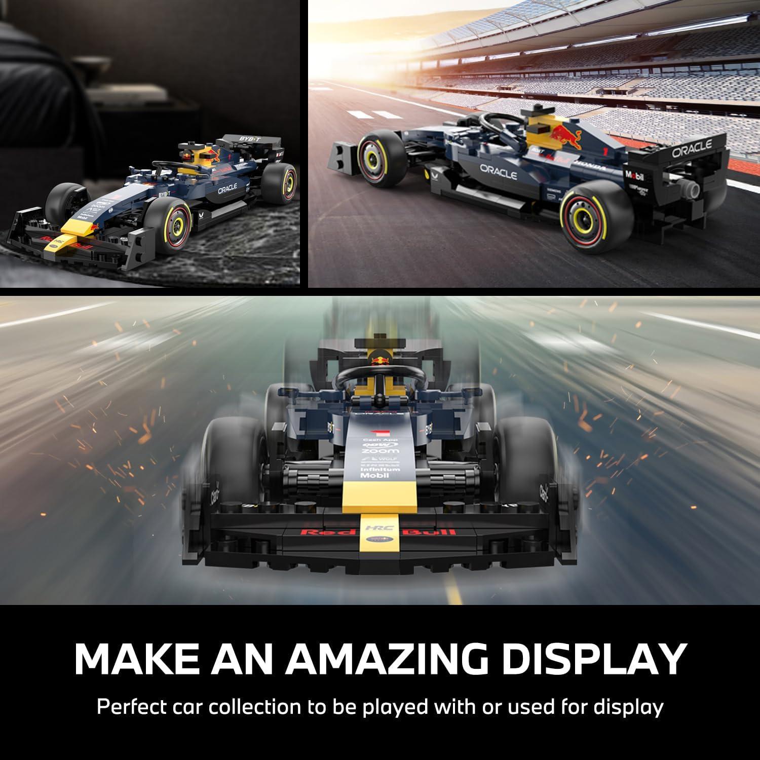 Modelo de Coche de Carreras RedBull F1 RB19 333 Piezas