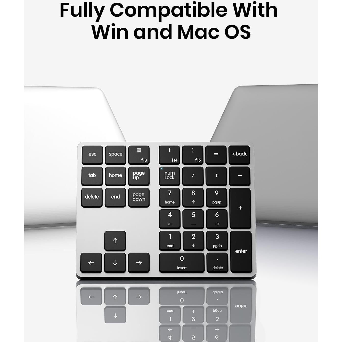 Teclado Numérico USB-C Kisnt KN300 de 34 Teclas