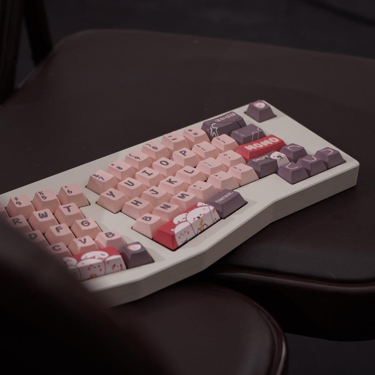 Teclas Mecánicas Gliging 152 PBT Cherry MX ISO/ANSI Marrón