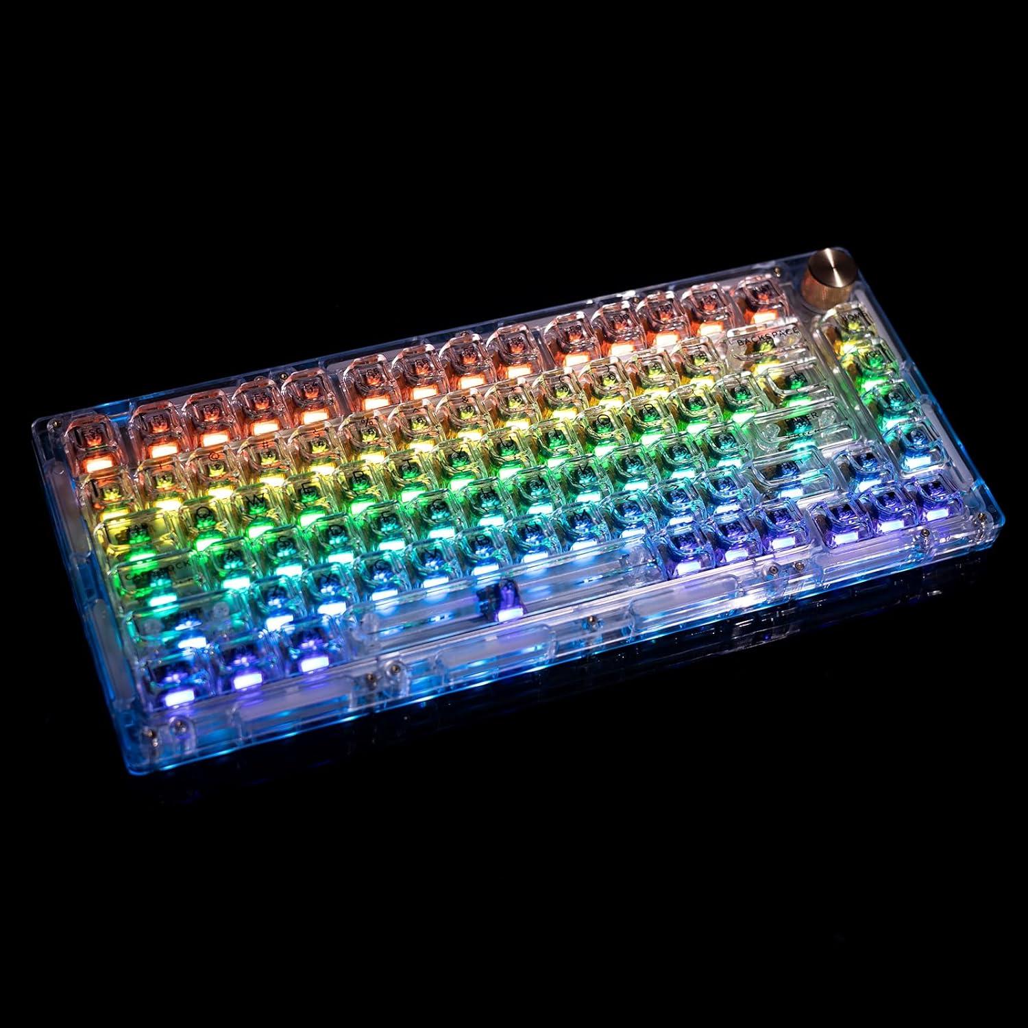 Juego de Teclas Transparentes GK GAMAKAY 113 para Teclado Mecánico