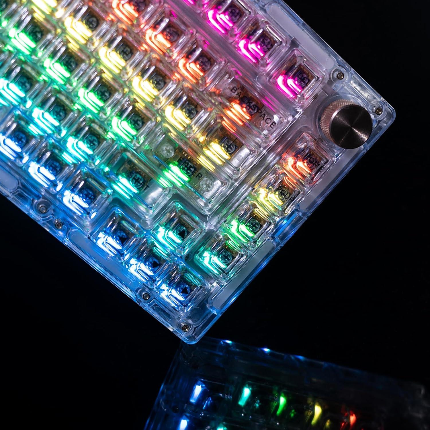 Juego de Teclas Transparentes GK GAMAKAY 113 para Teclado Mecánico