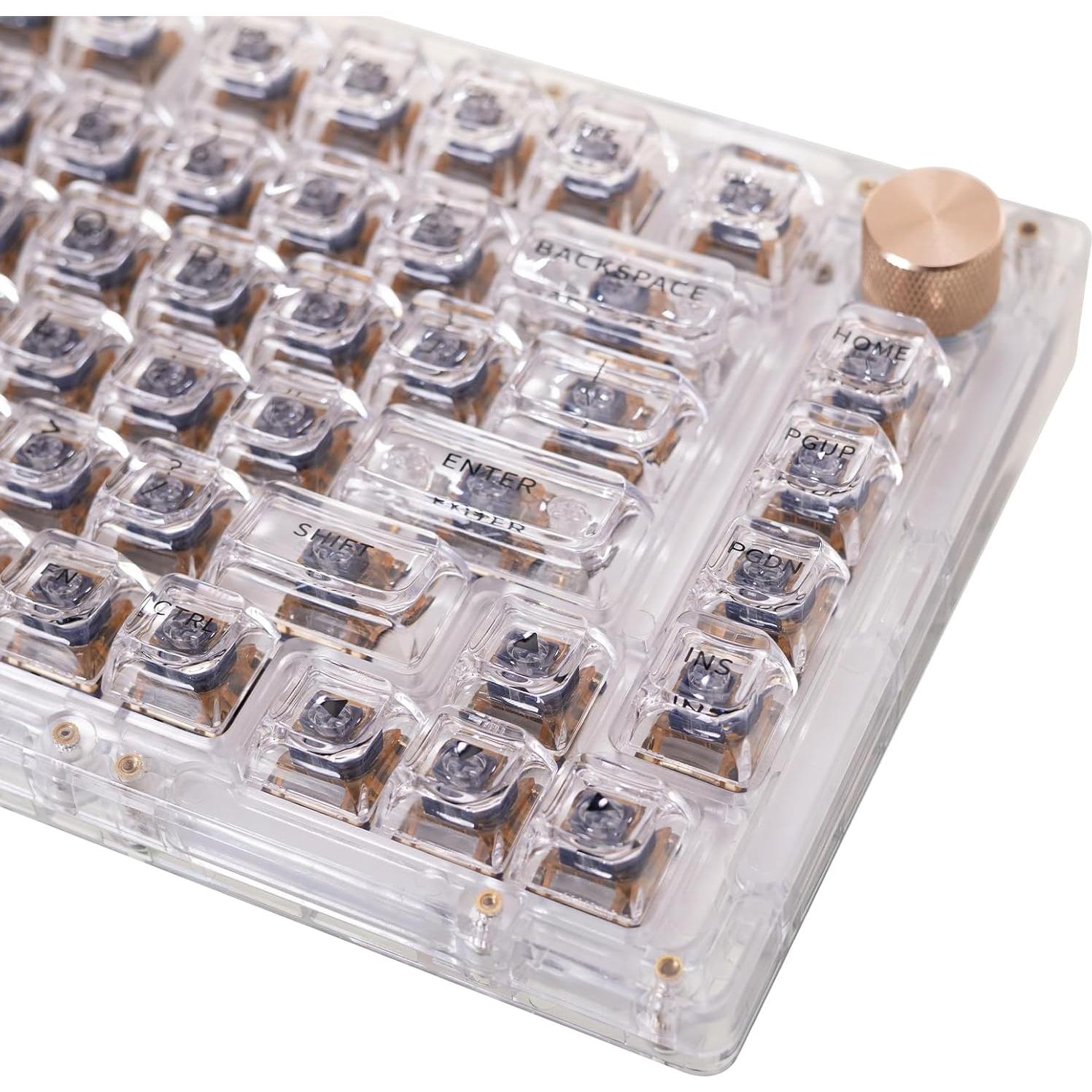 Juego de Teclas Transparentes GK GAMAKAY 113 para Teclado Mecánico