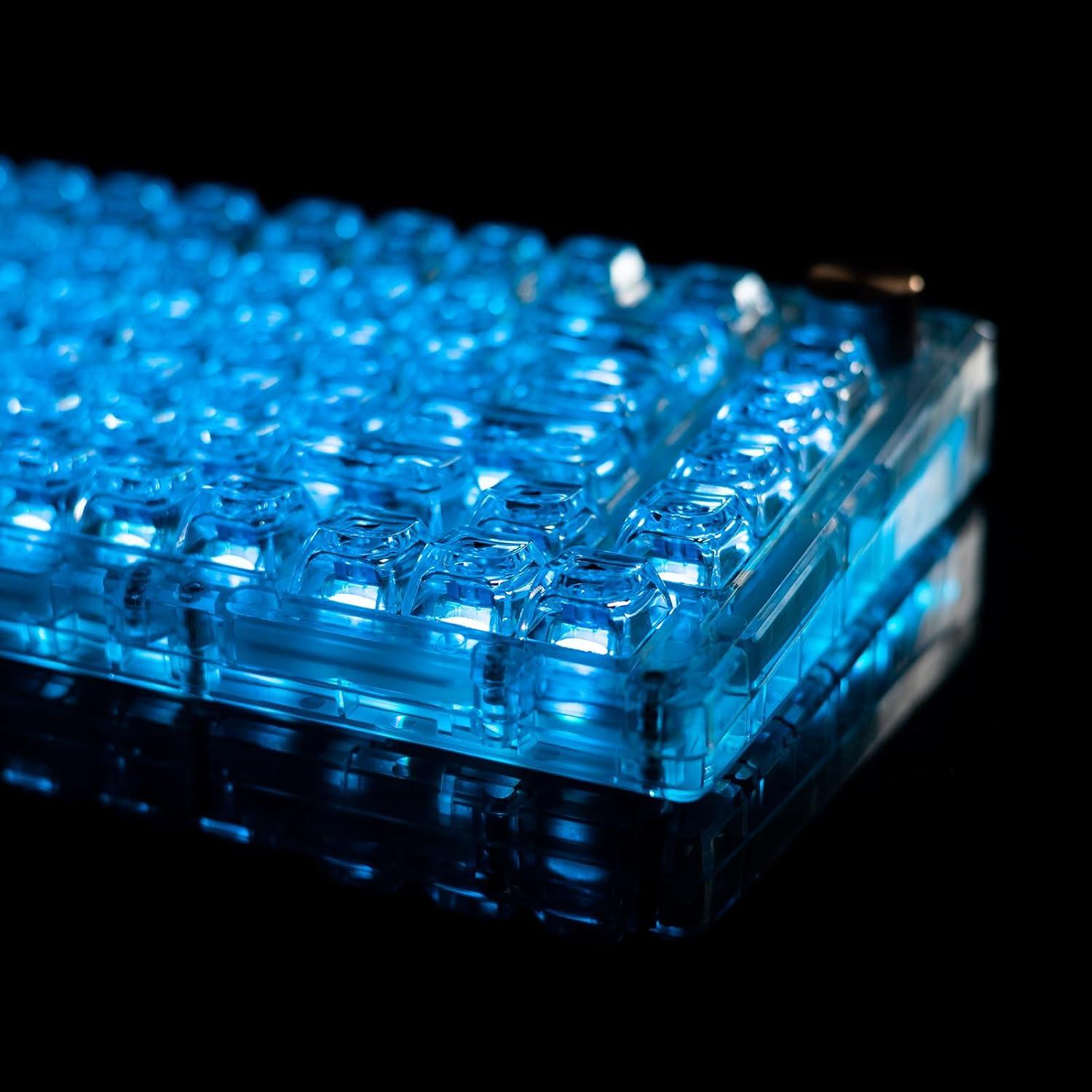 Juego de Teclas Transparentes GK GAMAKAY 113 para Teclado Mecánico