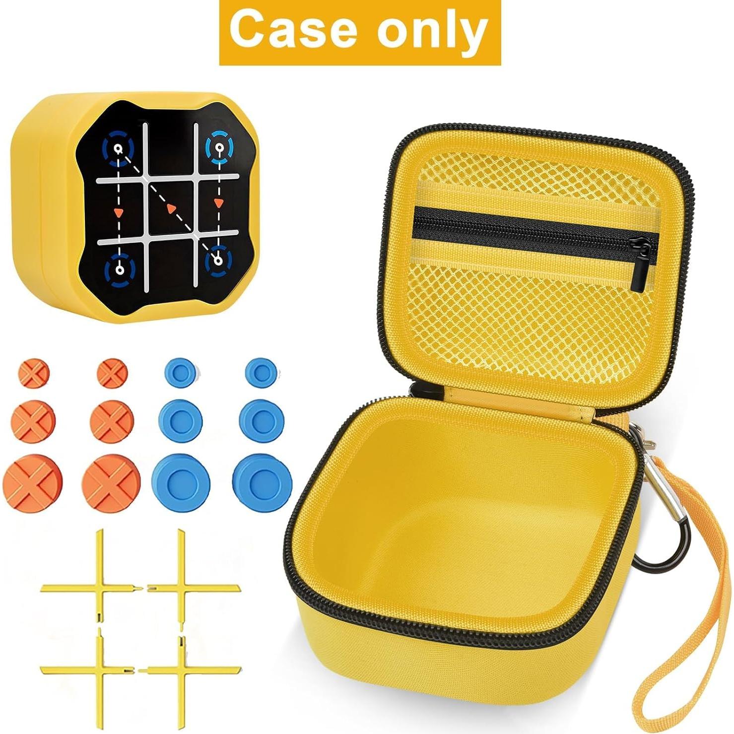 Funda GWCASE para GiiKER Tic Tac Toe 3-en-1 Amarillo