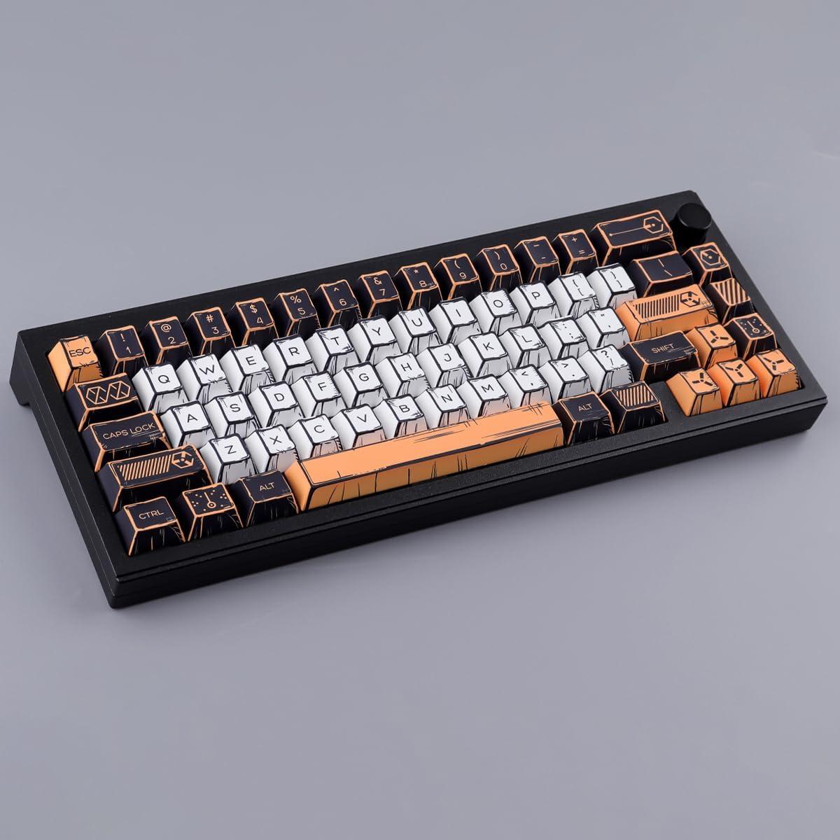 Juego de Teclas Tsungup PBT Manga Japonés 147 Teclas Cherry Profile